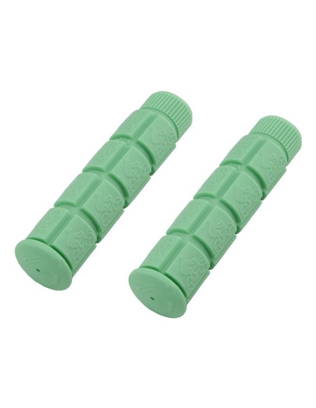 BLock Grips 7/8 long 120mm Green.